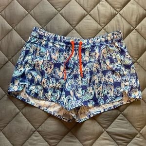 Lilly Pulitzer Luxletic Elephant Shorts
